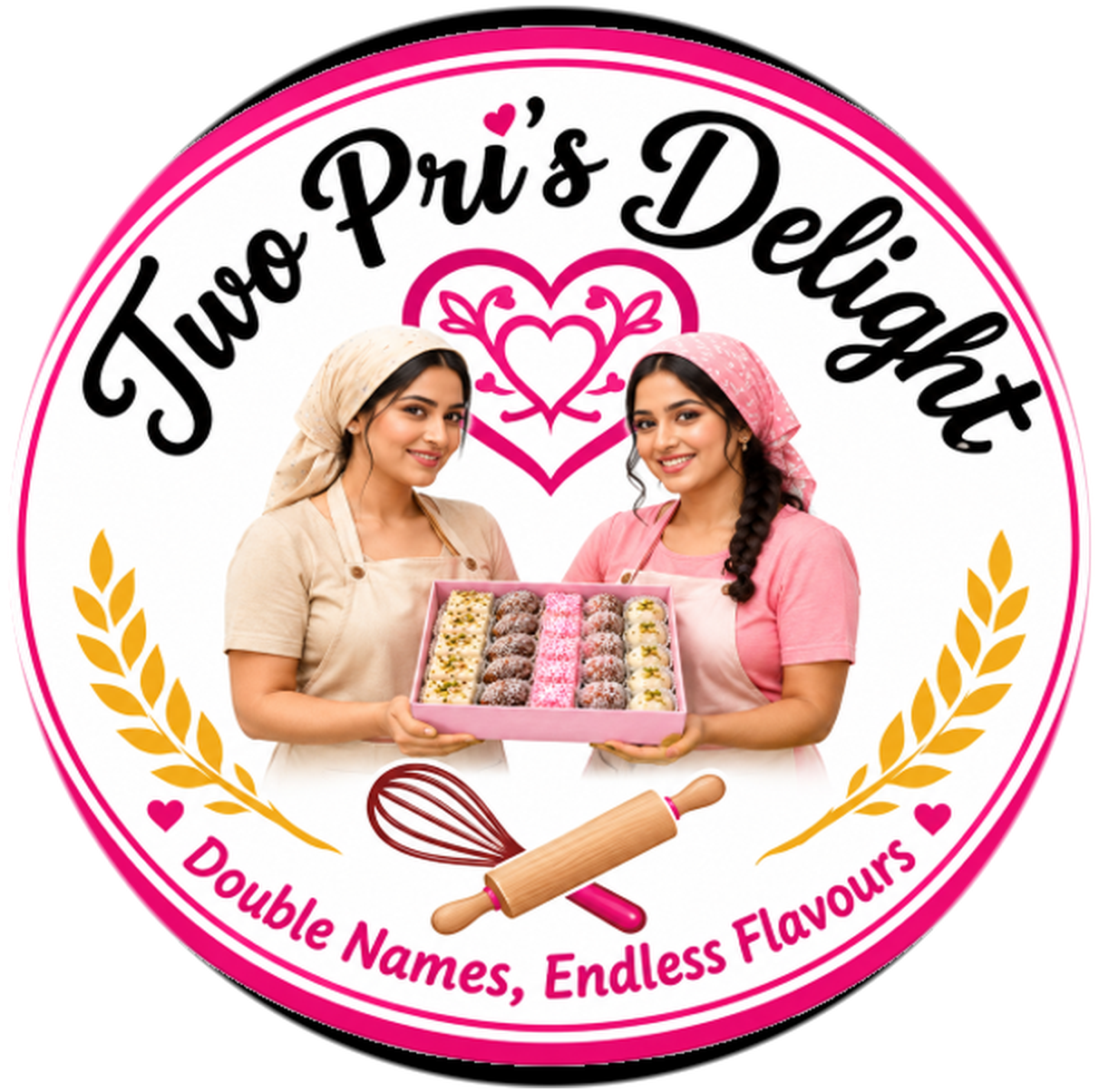 Two Pri's Delight logo